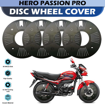 Atoray 18 Inch 4pcs Acrylic PRO Disc Bike Wheel Cover For Hero Splendor Bike Fairing Kit