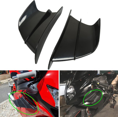 ENEMYT Motorcycle Front Fairing Aerodynamic Winglets Side Spoilers Bike Fairing Kit