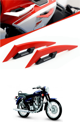 LOVMOTO Red Wing Side Helmet Spoiler Aerodynamic Wing Dynamic Helmet Accessories sg130 Bike Fairing Kit