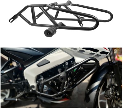 Auto MT CRASHGUARD Crash Guard LEGGUARD WITH Frame Slider for Bajaj Pulsar NS 200 Bike Fairing Kit