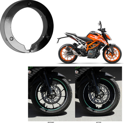 DAZZRIDE Premium Quality 17inch Pro Disc Moterbike Front Back Full Wheel Cover Bike Fairing Kit