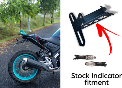 MOXZILLA MT15 Racing Tail Tidy with Stock Indicator fitment with Key Hole Cap Bike Fairing Kit