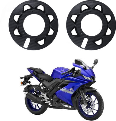 ASRYD 17 Inch 2 Pcs ABS Plastic PRO Disc Bike Wheel Cover For Yamaha R15 V3 Bike Fairing Kit