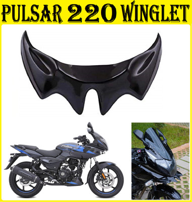 HALLOWS Pulsar 220 DTS-I WINGLET_(Black) Bike Fairing Kit