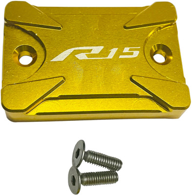 Vagary CNC Aluminium Alloy Disc Oil Cap Red For Yamaha R15 V3 ABS, R15 V3,V4, R15M Bike Crash Guard(Yamaha)