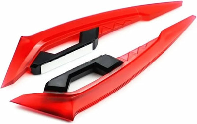 KGMZONE Small Wing Side Helmet Spoiler For All Types Of Helmets Bike Fairing Kit Bike Fairing Kit