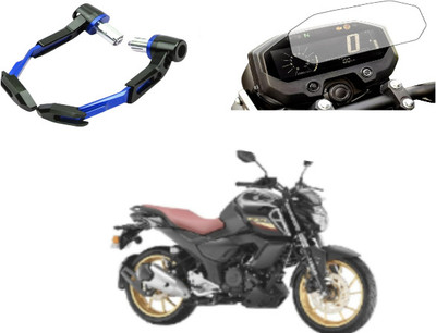Gogna Mart Screen Protector Scratch Guard Compatible FZ X , lever protector blue Bike Fairing Kit