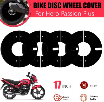 Otoroys 17 INCH Acrylic PRO Disc Wheel Cover For hero Passion Plus (Set Of4) Bike Fairing Kit