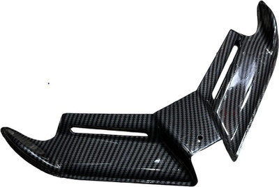 VermsBikers Bike Premium Painted Winglet For R15V3/V4/M Aerox/Ninja 250,300 (Carbon Black) Bike Fairing Kit