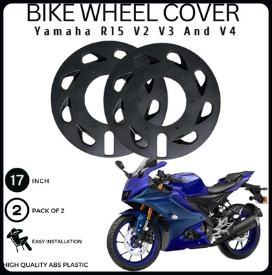 MOTO BEAST Carbon Finish Front/Rear Pro Disc New Wheel Cover 17 Inch Yamaha R15 V2 V3 V4-n Bike Fairing Kit