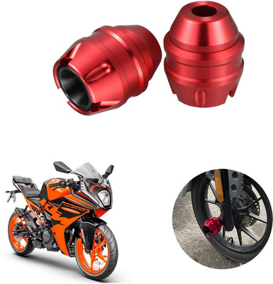 Huims Red CNC Anti Drop Front Fork Frame Slider for KTM RC 200 Bike Fairing Kit