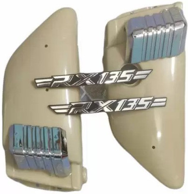 D'Mega Mart Rx 135 side pannel full kit L corner and monogram Bike Fairing Kit
