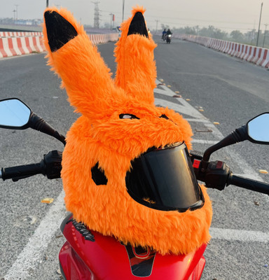 SRPHERE Piikachuu Orange Design Bunny Helmet Cover Bike Fairing Kit
