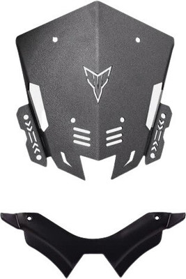 AIRSKY mt 15 cnc metal visor and mt 15 winglet black Bike Fairing Kit