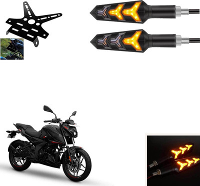 Huims Bike Running Indicator With Number Plate Holder/Tail Tidy Bajaj Pulsar N250 Bike Fairing Kit