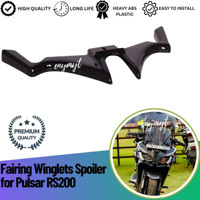 SRPHERE FK2 Fairing Winglets Spoiler for Pulsar RS200 Motorcycle Front Fairing Protect Bike Fairing Kit