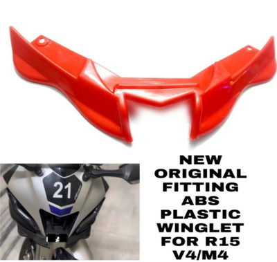 imad NEW ORIGINAL FITTING WINGLET FOR V4/M4 RED Bike Fairing Kit
