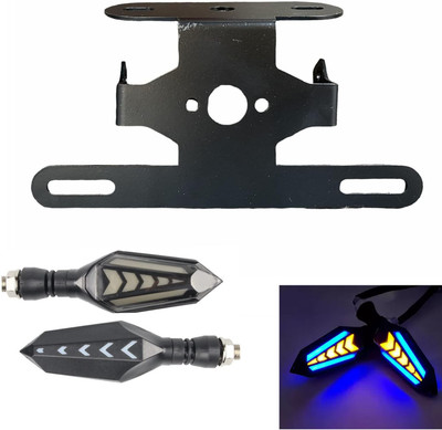 Huims Tail Tidy/Number Plate Holder With Running Indicator for Pulsar NS 200/ RS 200 Bike Fairing Kit