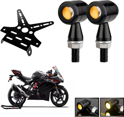 Vagary Tail Tidy Number Plate Holder With Mini Indicator for TVS Apache RR 310 Bike Fairing Kit