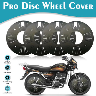ASRYD 18 Inch PRO Disc Wheel Cover For Hero Splendor (Set of 4) Universal fitting Bike Fairing Kit