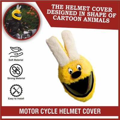 Allowing Premium Compatible Rabbit Design Bunny Helmet Cover for Full Helmet Bike Fairing Kit
