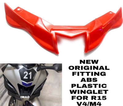 Aklin Boky NEW ORIGINAL FITTING WINGLET FOR R15 V4/M4 RED Bike Fairing Kit