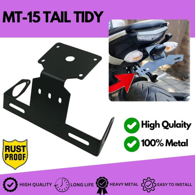 SRPHERE TT3 Motorcycle Bike Cnc Yamaha MT-15 Tail Tidy Black Bike Fairing Kit