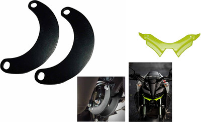 acube mart Seat Height Lowering Kit For Yamaha YFZ MT 15 + MT 15 winglet neon green Bike Fairing Kit