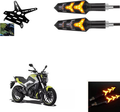 Vagary Bike Running Indicator With Number Plate Holder/Tail Tidy Bajaj Dominar 250 Bike Fairing Kit