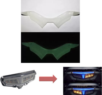 Gogna Mart Tail Light with LED Indicator for Yamaha MT 15 and winglet radium Bike Fairing Kit