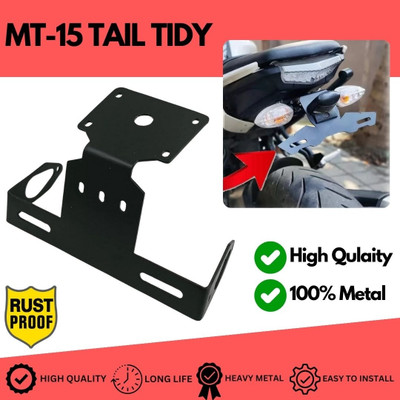 SRPHERE TT2 Motorcycle Bike Cnc Yamaha MT-15 Tail Tidy Black Bike Fairing Kit