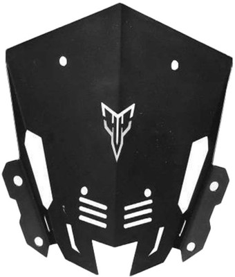 waytwogmart Metal visor for Yamaha MT15 Black Bike Fairing Kit