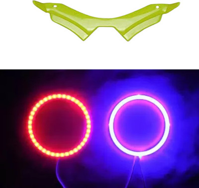Gogna Mart mt 15 winglet green and mt ring light cop (red/blue) Bike Fairing Kit