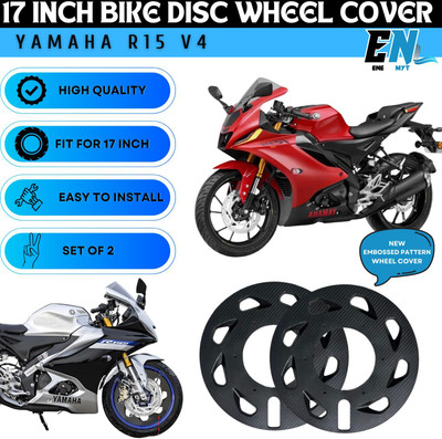 ENEMYT 17 Inch Full Ducati Plastic Set Of 2 Wheel Cover For YAMAHA R15 V4 Bike Fairing Kit
