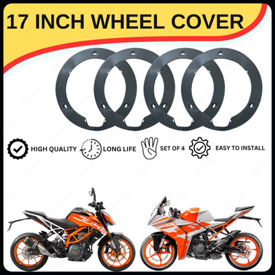 ENEMYT KT4 QUALITY SET OF 4 NEW DESIGN 17 INCH WHEEL DISC FOR KTM ALL MODEL-n Bike Fairing Kit