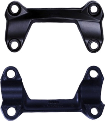 Renoluck Black Handle Bar Holder [ Upper & Lower ] compatible for Duke 200, 125, 790 Bike Fairing Kit
