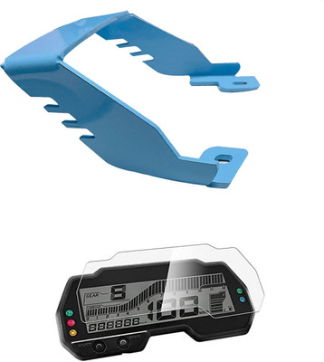 Vagary Combo of Heavy Grab Rail With Speedometer Screen Guard for Yamaha MT 15 Bike Fairing Kit
