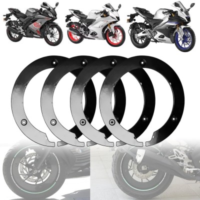 VermsBikers R15V3,V4 & M Front/Rear Pro Disc Wheel Cover 17 Inch Bike Bike Fairing Kit