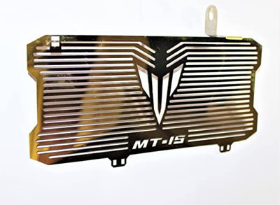 Gogna Mart Yamaha MT 15 Radiator Grill/Guard (Golden) Bike Fairing Kit