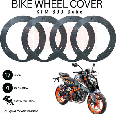 SRPHERE 17 INCH Acrylic PRO Disc Wheel Cover For KTM DUKE200, RC200, (SET OF 2) Bike Fairing Kit