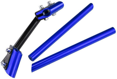 LOVMOTO Universal bike Handle Bar Stylish Handlebar Pipe/Rod 358 Handle Bar(Blue)