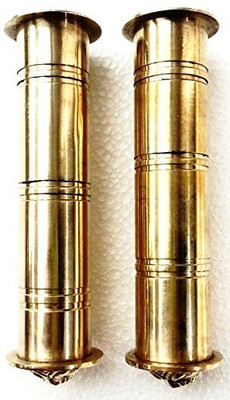 Golden Fox Brass Lion Face Handle Bar Grip Handle Bar Grip For Royal Enfield, Bajaj, Yamaha, Hero Classic Chrome, Classic 350, Super Splendor, Pulsar 220 DTS-i, 350 Twin Spark(Pack of 2) Golden Fox Brass Lion Face Handle Bar Grip Handle Bar Grip For Royal Enfield, Bajaj, Yamaha, Hero Classic Chrome, Classic 350, Super Splendor, Pulsar 220 DTS-i, 350 Twin Spark(Pack of 2)