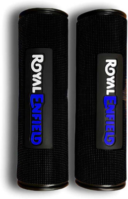 EAZ Grip Covers for RE Written, Universal for RE Bikes (Blue), Set of 2 Handle Bar Grip For Universal For Bike NA(Pack of 2)
