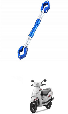 LOVMOTO UniversaL AUDJUSTABLE CROSS HANDLE BAR ROD 176 Handle Bar(Blue)