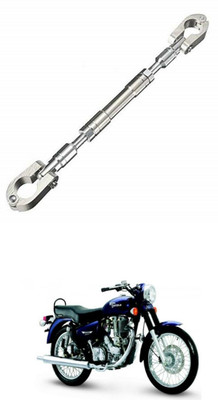 LOVMOTO UniversaL AUDJUSTABLE CROSS HANDLE BAR ROD 254 Handle Bar(Silver)