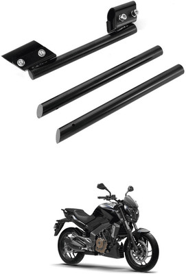 LOVMOTO Universal bike Handle Bar Stylish Handlebar Pipe/Rod 49 Clip-on Handle Bar(Black)