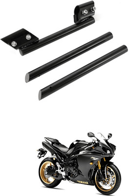 LOVMOTO Universal bike Handle Bar Stylish Handlebar Pipe/Rod 185 Clip-on Handle Bar(Black)