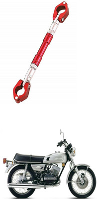 LOVMOTO UniversaL AUDJUSTABLE CROSS HANDLE BAR ROD 521 Handle Bar(Red)