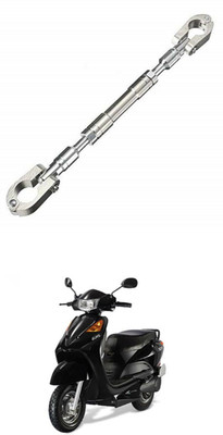 LOVMOTO UniversaL AUDJUSTABLE CROSS HANDLE BAR ROD 262 Handle Bar(Silver)