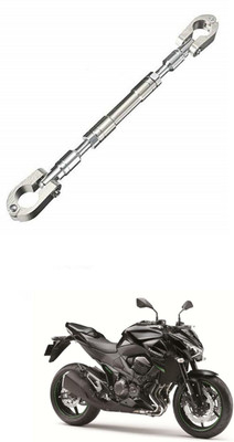 LOVMOTO UniversaL AUDJUSTABLE CROSS HANDLE BAR ROD 383 Handle Bar(Silver)